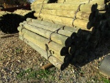 APPROX (24) 7'' X 8' TREATED FENCE POST