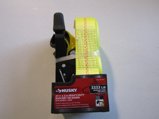 2'' X 27FT HUSKY RATCHET STRAP