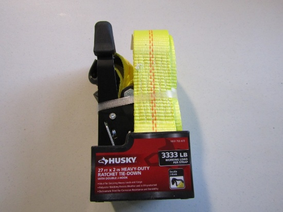 2'' X 27FT HUSKY RATCHET STRAP