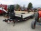 20FT BUMPERHITCH FLATBED TRAILER W/ TITLE