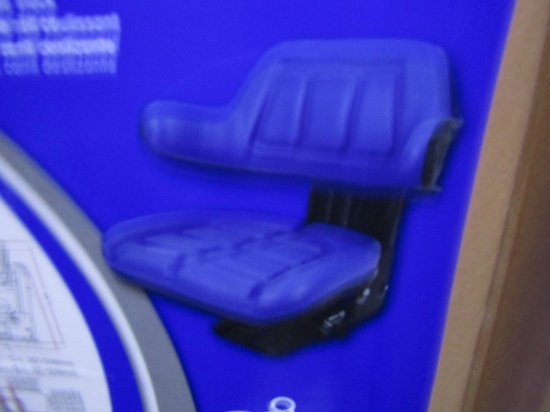 NEW BLUE UNIVERSAL TRACTOR SEAT