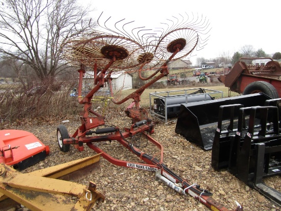 8 WHEEL LELY V-RAKE