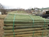 APPROX (36) 4''X7' TREATED FENCE POST