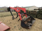 2446 BUSHOG BRAND LOADER W/ BRACKETS