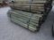 APPROX (100) 3'' X 7' TREATED FENCE POST