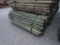 APPROX (100) 3'' X 7' TREATED FENCE POST