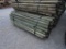 APPROX (100) 3'' X 7' TREATED FENCE POST
