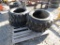 (4) NEW 10-16.5 SKID STEER TIRES - ALL ONE PRICE
