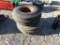 (2) 11.00 - 16 FRONT TRACTOR TIRES - 8 LUG