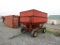 350 KILBROS GRAVITY WAGON W/ AUGER ON JD GEAR