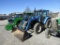 TS110 NEW HOLLAND TRACTOR W/ CAB AND LOADER