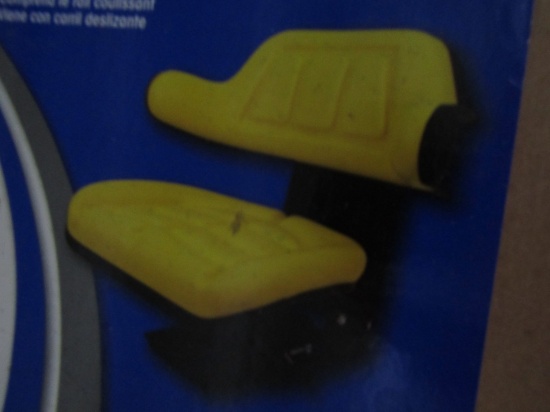 NEW YELLOW UNIVERSAL TRACTOR SEAT