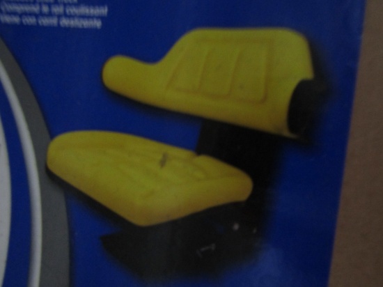 NEW YELLOW UNIVERSAL TRACTOR SEAT