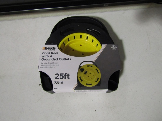 25FT CORD W/ 4 OUTLETS