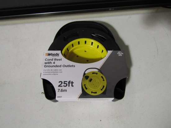 25FT CORD W/ 4 OUTLETS