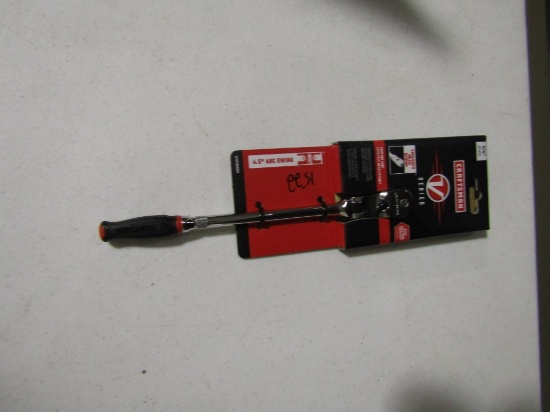 NEW CRAFTSMAN 1/4'' SWIVEL HEAD RATCHET