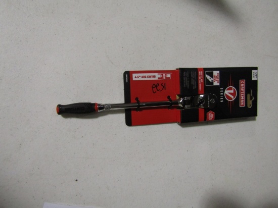 NEW CRAFTSMAN 1/4'' SWIVEL HEAD RATCHET
