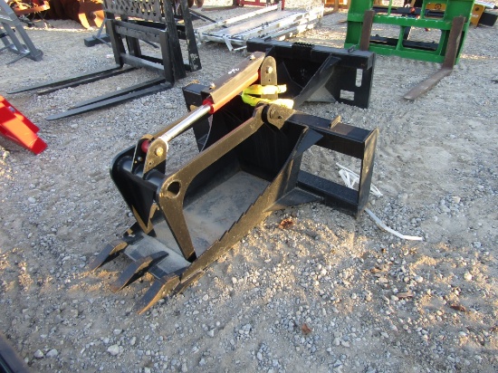NEW QT STUMP BUCKET GRAPPLE