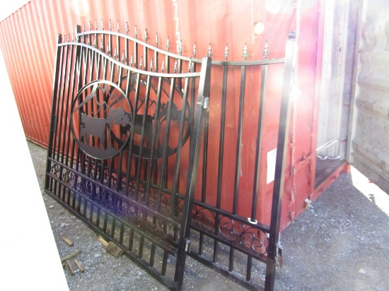 NEW 20FT COW/CALF SCENE DRIVEWAY GATES