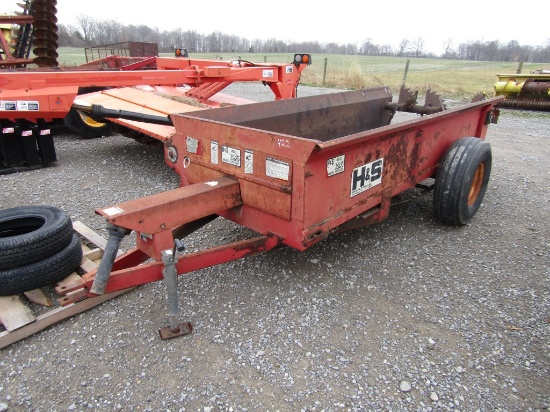 125 H&S MANURE SPREADER
