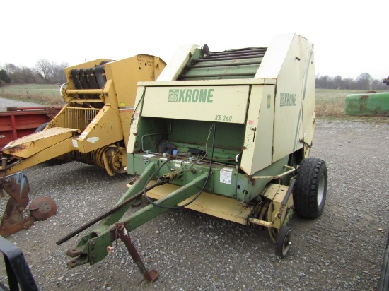 KR260 KRONE ROUND BALER