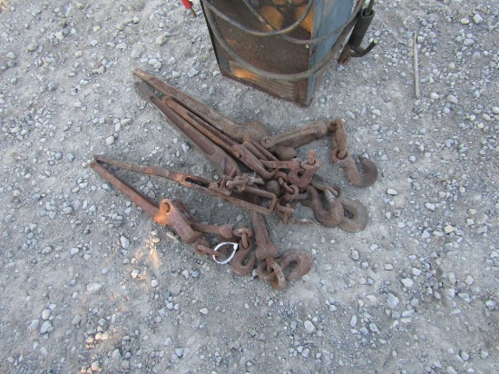 (5) CHAIN BINDERS - ALL ONE PRICE