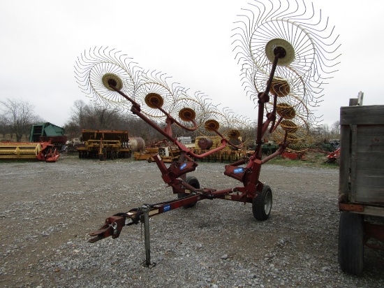 10 WHEEL COOP V-RAKE