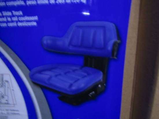 NEW BLUE UNIVERSAL TRACTOR SEAT