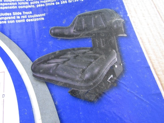 NEW BLACK UNIVERSAL TRACTOR SEAT