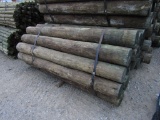 APPROX (20) 8'' X 8' TREATED FENCE POST