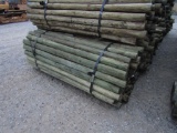 APPROX (100) 3'' X 7' TREATED FENCE POST