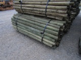 APPROX (100) 3'' X 7' TREATED FENCE POST