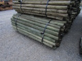APPROX (100) 3'' X 7' TREATED FENCE POST