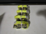 (4) NEW 1'' X 15FT RATCHET STRAPS - 4X TIMES THE PRICE
