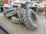 (5) 14.00-24 TIRES AND RIMS - ALL ONE PRICE