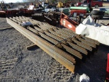 (20) 20FT CONTINOUS FENCE PANELS W/ COUPLERS - 20X TIMES THE PRICE