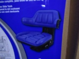 NEW BLUE UNIVERSAL TRACTOR SEAT