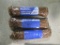 (3) 100FT 3/8'' BROWN ROPE