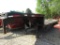 1993 CHEROKEE 32FT GOOSENECK DUAL TANDEM FLATBED TRAILER - NO TITLE