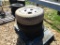(3) 8 LUG RIMS AND TIRES
