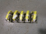 (5) 1''X 15' RATCHET STRAPS - 5X TIMES THE PRICE