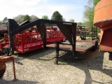 22FT GOOSENECK FLATBED TRAILER - NO TITLE
