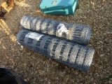 (2) ROLLS OF NEW WOVEN WIRE FENCE - 2X TIMES THE PRICE
