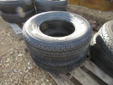 (2) NEW 225/75R15 RADIAL TRAILER TIRES