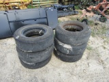 (6) AIRCRAFT BUSHOG TIRES