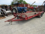 20FT BUMPERHITCH TRAILER - NO TITLE
