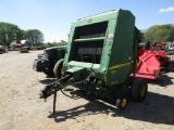 568 JOHN DEERE HAY ROLLER W/ MONITOR