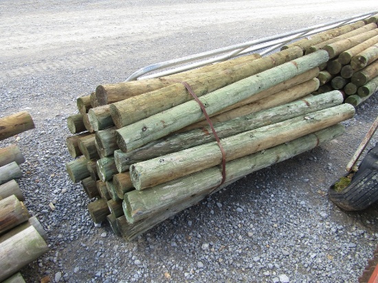 APPROX (36) 6.5FT FENCE POST