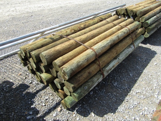 APPROX (36) 6.5FT FENCE POST