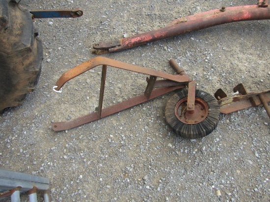 TAILWHEEL AND BRACKET